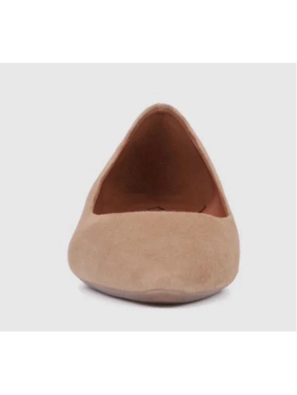 New Aquatalia Penina Low Heel Flats in Champagne Suede 9 $